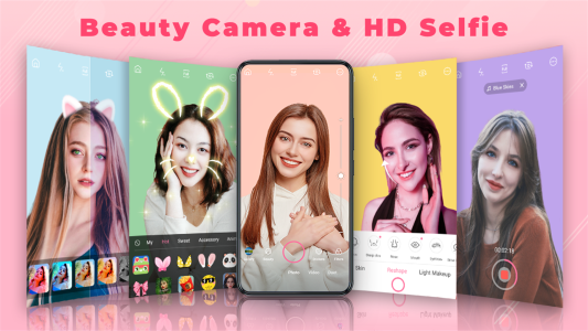اسکرین شات 1 برنامه Beauty Camera - Selfie Camera