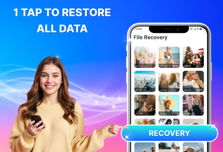 اسکرین شات 2 برنامه Photo Recovery, All Restore