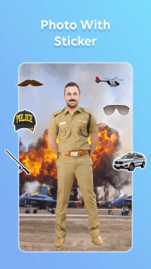 اسکرین شات 7 برنامه Police Photo Suit Maker