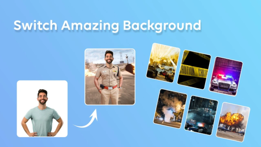 اسکرین شات 3 برنامه Police Photo Suit Maker