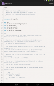 اسکرین شات برنامه PHP Viewer 6
