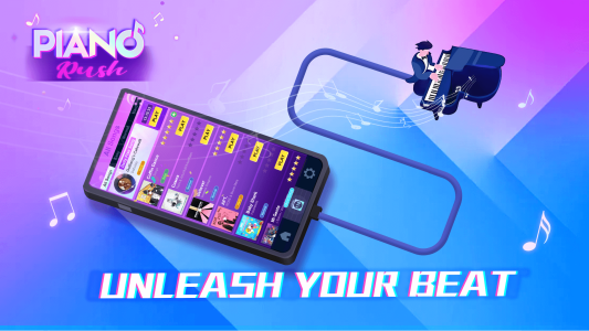 اسکرین شات 7 بازی Piano Rush: Magic Rhythm