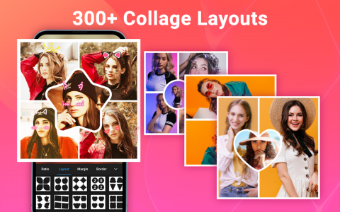اسکرین شات 1 برنامه Photo Collage Maker:Pic Editor