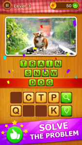 اسکرین شات 1 بازی 1 Pic N Words - Word Puzzle