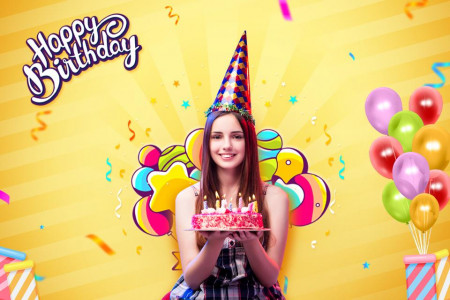 اسکرین شات برنامه Birthday Photo Video Maker 1