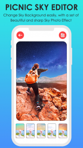 اسکرین شات برنامه PicNic Sky Photo Filter Editor 7