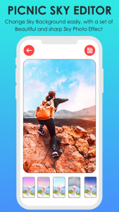 اسکرین شات برنامه PicNic Sky Photo Filter Editor 3