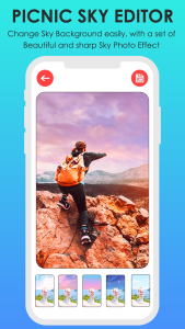 اسکرین شات 4 برنامه PicNic Sky Photo Filter Editor