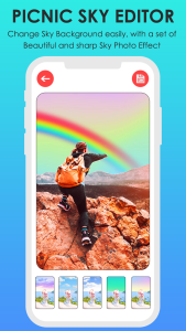 اسکرین شات 6 برنامه PicNic Sky Photo Filter Editor