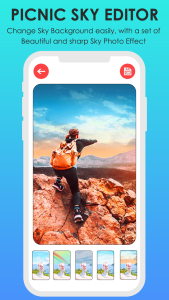 اسکرین شات 5 برنامه PicNic Sky Photo Filter Editor