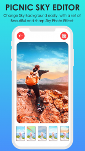 اسکرین شات برنامه PicNic Sky Photo Filter Editor 5