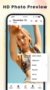 اسکرین شات 4 برنامه Gallery - Photo Gallery, Album