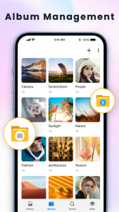 اسکرین شات 3 برنامه Gallery - Photo Gallery, Album