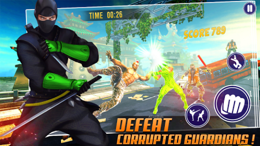 اسکرین شات بازی Ninja warrior: Sword legend fighting games 7