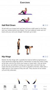 اسکرین شات برنامه Pilates Exercises - All Levels 3