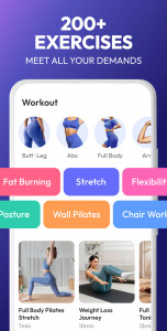 اسکرین شات برنامه Pilates Workout at Home 5