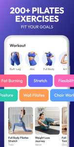 اسکرین شات 5 برنامه Pilates Workout at Home