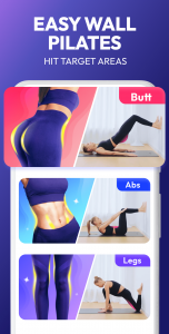 اسکرین شات 2 برنامه Pilates Workout at Home
