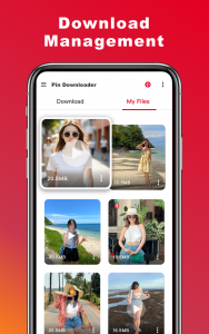 اسکرین شات برنامه Video Downloader for Pinterest 4