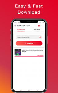 اسکرین شات 2 برنامه Video Downloader for Pinterest