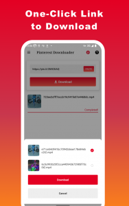 اسکرین شات برنامه Video Downloader for Pinterest 2