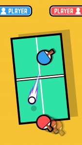 اسکرین شات 6 بازی Table Tennis: Ping Pong Hit
