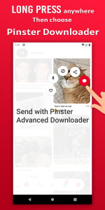 اسکرین شات 1 برنامه Video Downloader for Pinterest