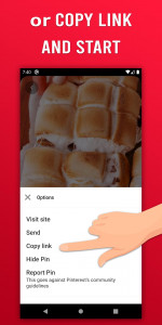 اسکرین شات 2 برنامه Video Downloader for Pinterest