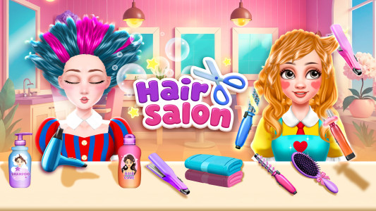 اسکرین شات 8 بازی Hair Salon: Hair Cut Makeover