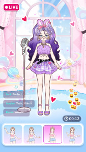 اسکرین شات 7 بازی Star Idol: Anime Doll Dress Up