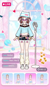 اسکرین شات 7 بازی Star Idol: Anime Doll Dress Up