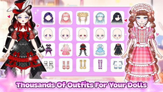 اسکرین شات 3 بازی Star Idol: Anime Doll Dress Up