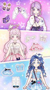اسکرین شات 4 بازی Star Idol: Paper Doll Dress Up