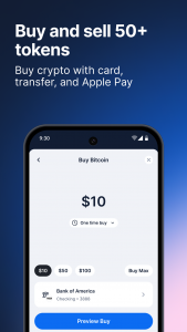 اسکرین شات برنامه Blockchain.com: Buy BTC, SOL 2