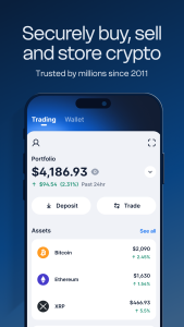 اسکرین شات 2 برنامه Blockchain.com: Crypto Wallet