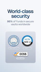 اسکرین شات 5 برنامه Blockchain.com: Buy BTC, SOL