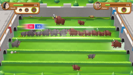 اسکرین شات 5 بازی Bull Fight- Battle Game