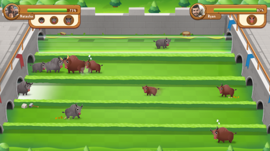 اسکرین شات بازی Bull Fight: Online Battle Game 1