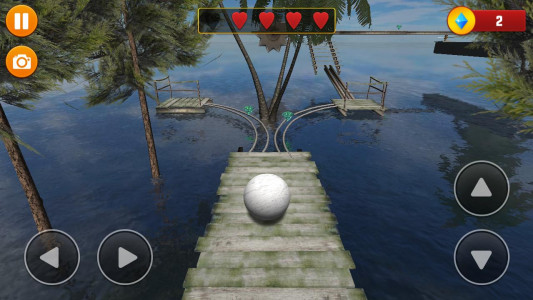 اسکرین شات بازی Balancer Ball 3D : Roll Escape 1