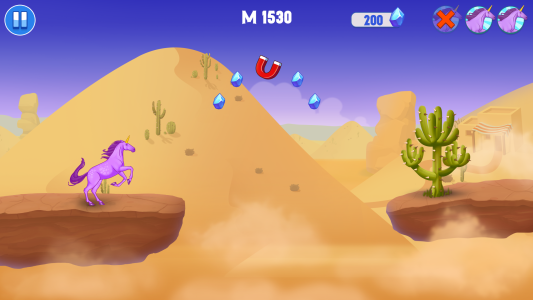 اسکرین شات 6 بازی Robot Unicorn Dash - Attack