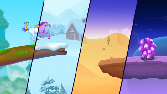 اسکرین شات 7 بازی Robot Unicorn Dash - Attack