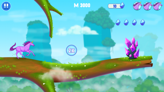 اسکرین شات 2 بازی Robot Unicorn Dash - Attack