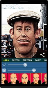 اسکرین شات برنامه caricature maker - face app 3