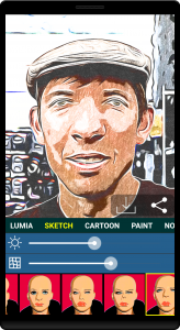 اسکرین شات برنامه caricature maker - face app 4