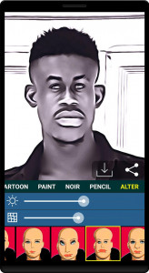 اسکرین شات برنامه caricature maker - face app 1