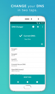 اسکرین شات برنامه DNS Changer (no root 3G/WiFi) 1