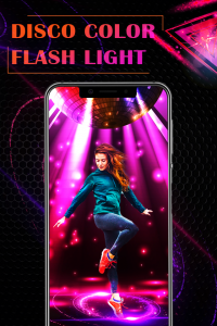 اسکرین شات برنامه Color Screen Flashlight :  Flash on Call & SMS 5