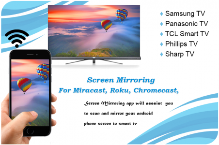 اسکرین شات برنامه Cast to TV for Miracast, Roku, Chromecast, SmartTV 1