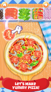 اسکرین شات بازی Pizza Chef: Food Cooking Games 3