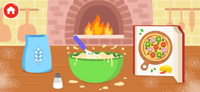 اسکرین شات بازی Pizza Cooking Games for Kids 2